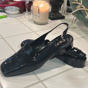 Prada loafer, sling backs